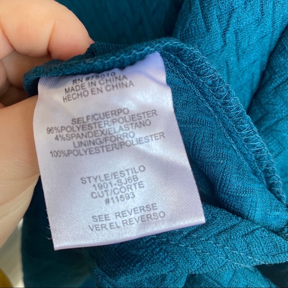 NWT City Studio blue junior mini  dress 1 - Picture 6 of 6